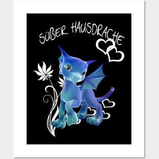 Süßer Hausdrache 2 Posters and Art